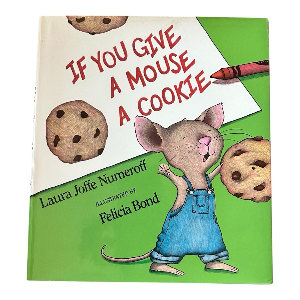 📚If You Give a Mouse a Cookie Hardcover Book by Laura Numeroff